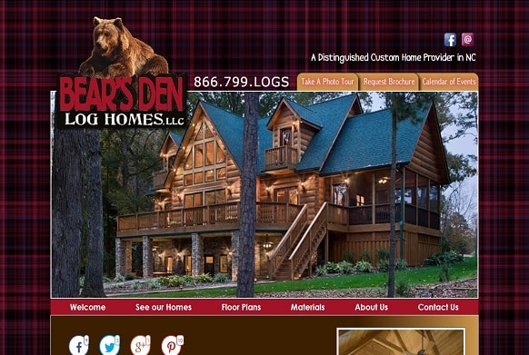 Bears Den Log Homes, Newston, NC