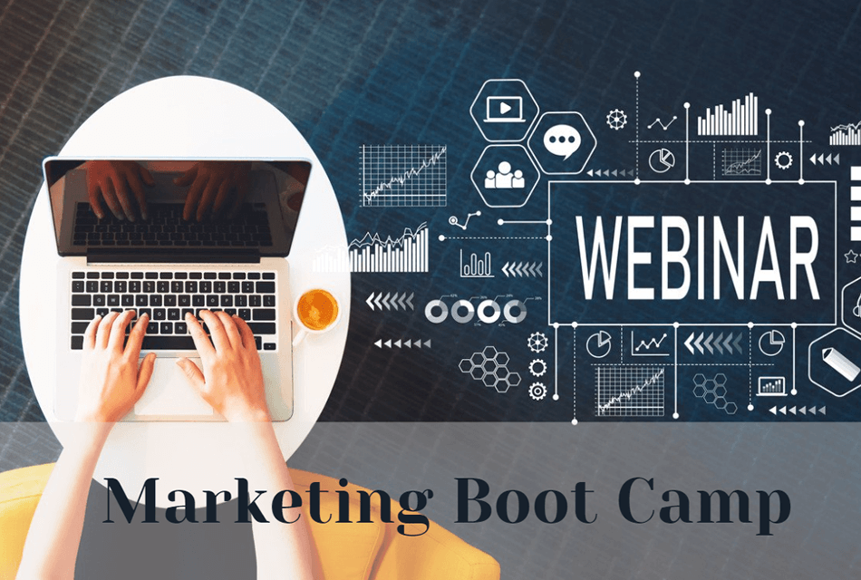 Hands on Keyboard, Webinar Logo for Marketing Boot Camp