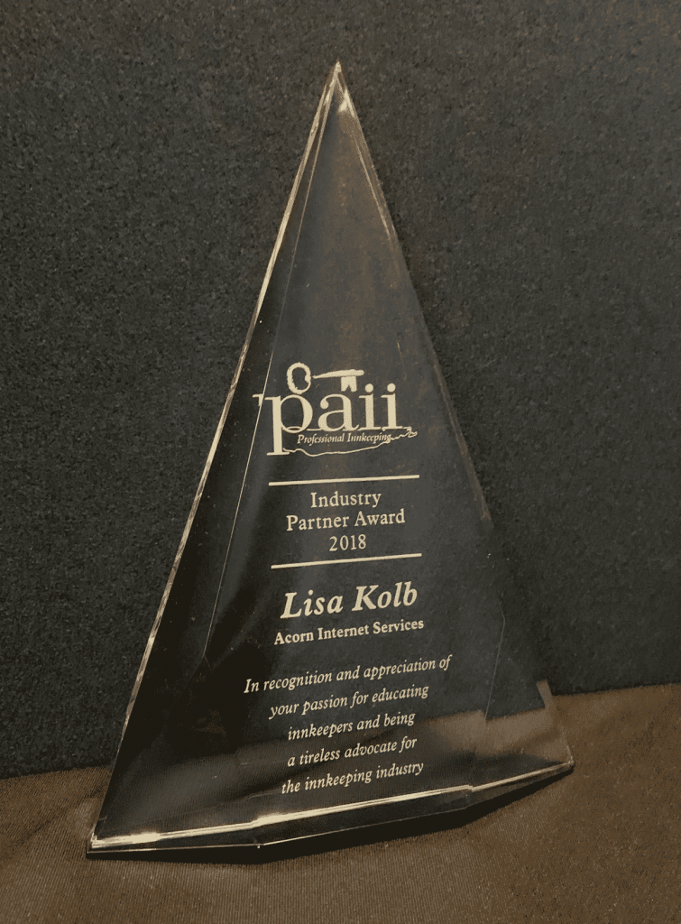 Triangle Crystal 2019 PAII education award