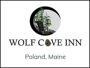 Wolf Cove Inn Logo with Pine Cone