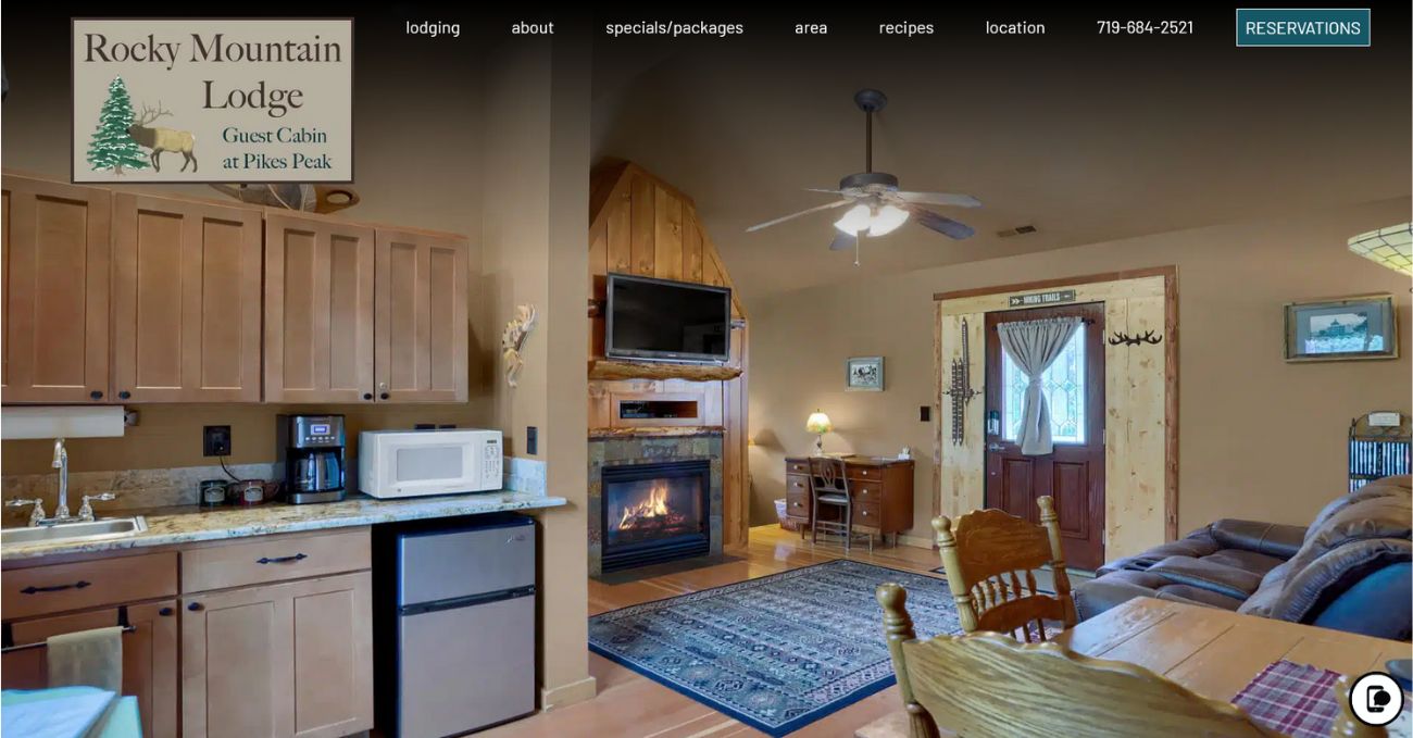 Rocky Mountain Lodge - a 2023 Standard Gen 2 Website Design by Acorn Marketing